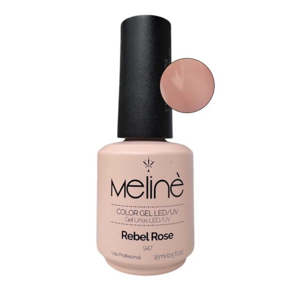 Esmalte semipermanente Rebel Rose 947 - Meliné