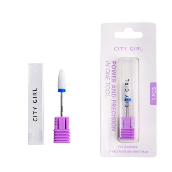 Fresa de cerámica maíz cinta azul - City Girl