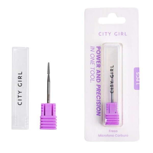 Fresa de carburo cónica fina - City Girl