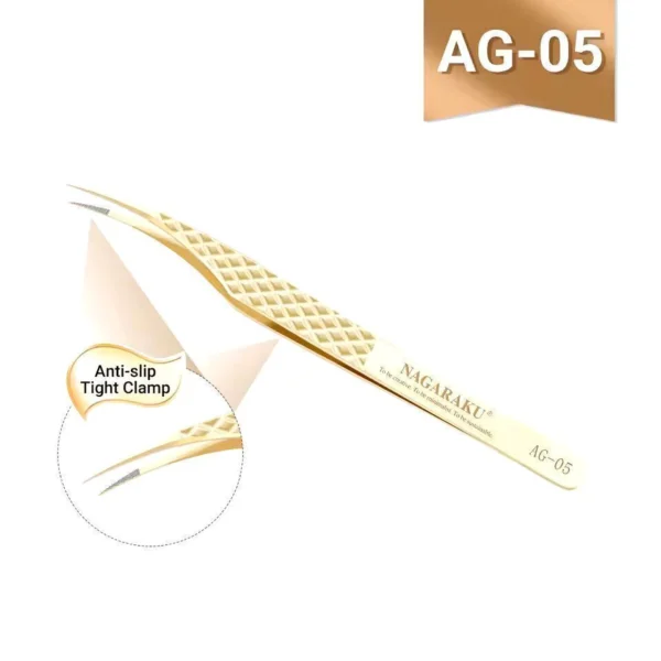 Pinza para pestañas AG-05 - Nagaraku