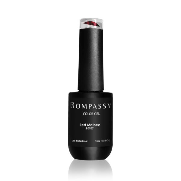 Esmalte semipermanente Red Malbec 15ml - Bompassy