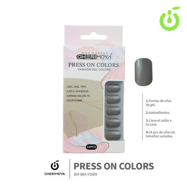 Press on Colors 24 pcs Chocolate - Cherimoya