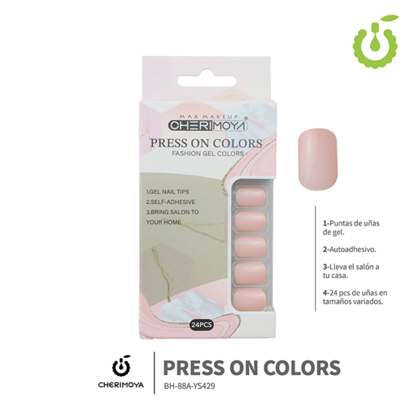 Press on Colors 24 pcs Nude - Cherimoya