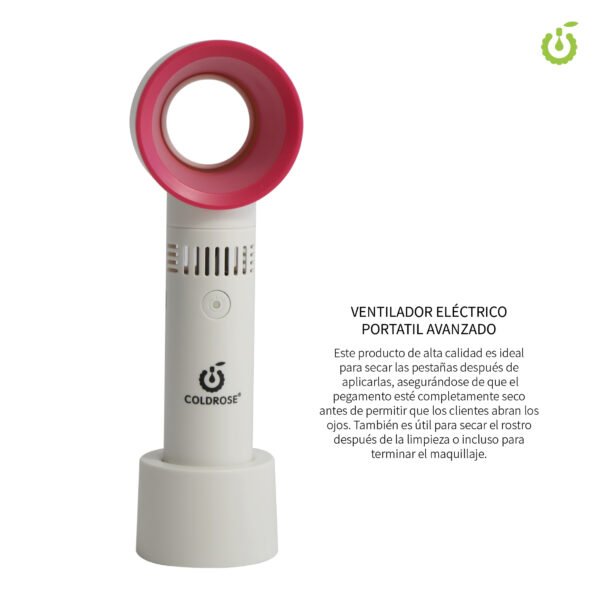 Ventilador Secador Para Pestañas Portátil