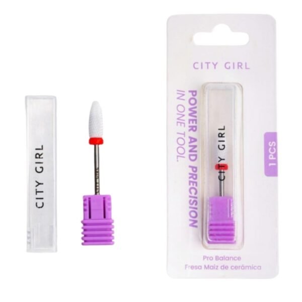 Fresa de cerámica maíz cinta roja - City Girl