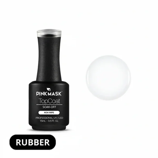 Top coat rubber 15ml - Pink Mask