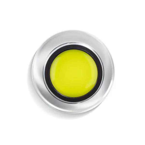 Gel paint bright yellow - Pink Mask