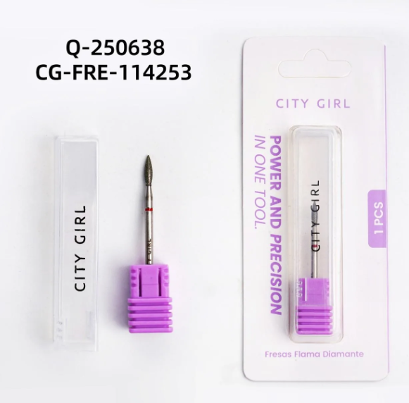 Fresa flama diamantada cinta roja - City Girl