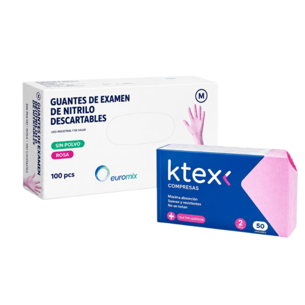 Kit compresas + guantes