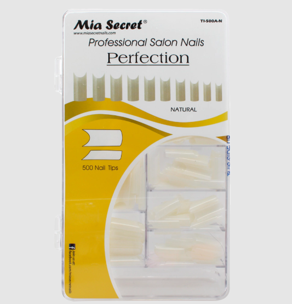 Tips Perfection x 500U Natural - Mía Secret