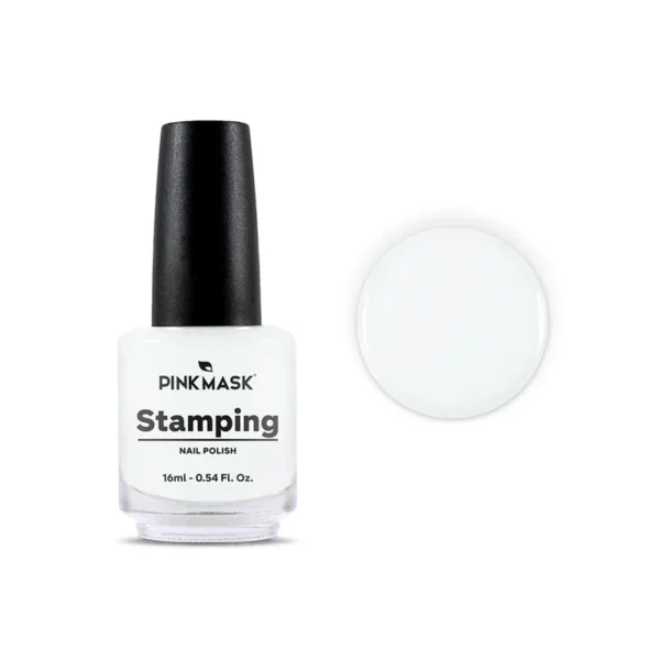Esmalte de stamping blanco - Pink Mask