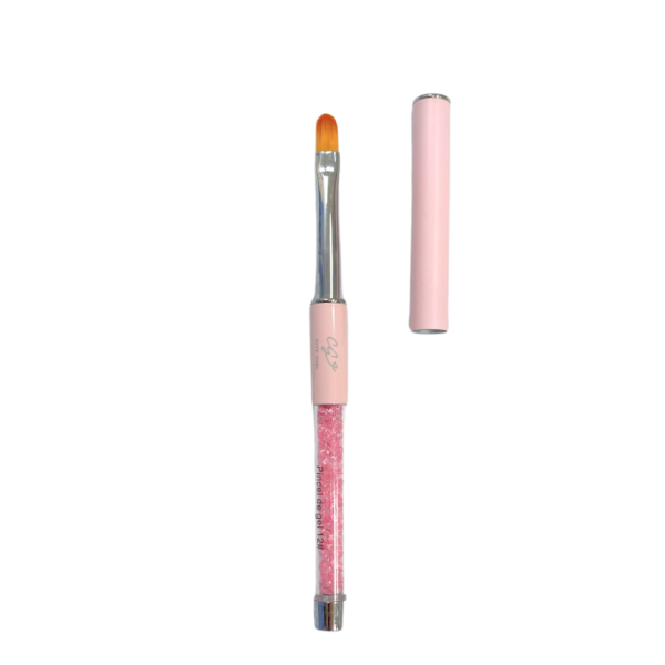 Pincel para gel n° 12 con espátula - City girl
