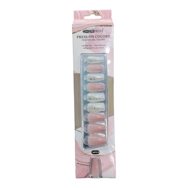 Press on nails deluxe coffin 30pcs - Cherimoya