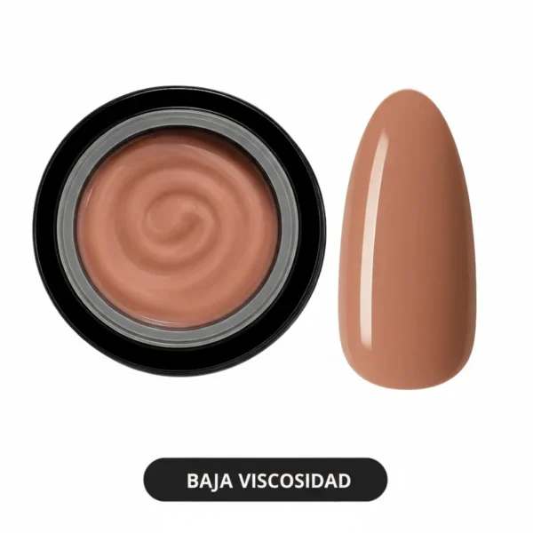Builder gel in a pot Nude - Pink Mask (gel de construcción)