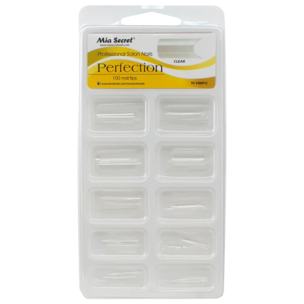 Tips Perfection x 100U Clear - Mía Secret